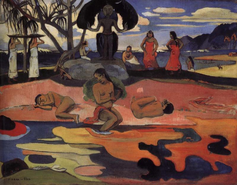 Paul Gauguin Day of worship oil painting picture